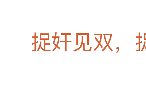 捉奸見雙，捉賊見贓