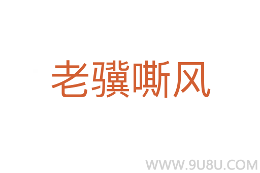 老驥嘶風(fēng)