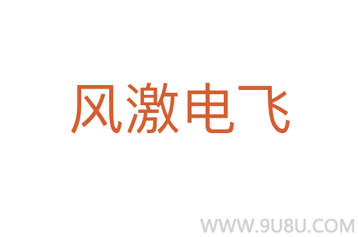 風(fēng)激電飛