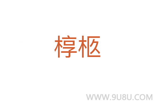 槨柩