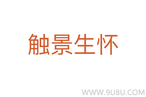 觸景生懷