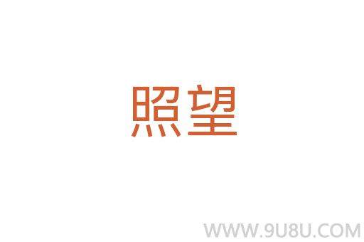 照望
