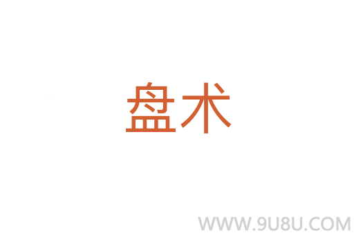 盤(pán)術(shù)
