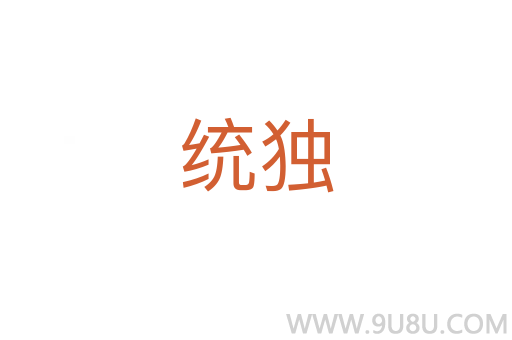 統(tǒng)獨(dú)