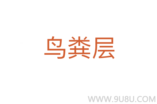 鳥糞層