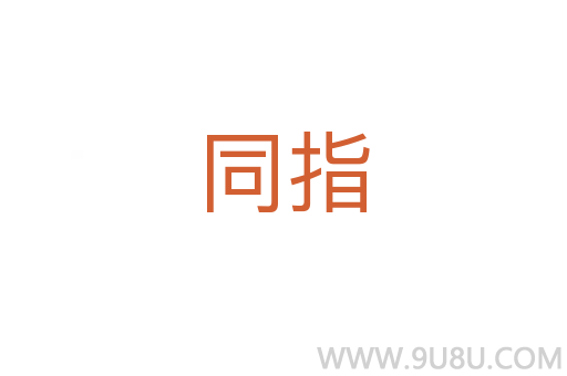 同指