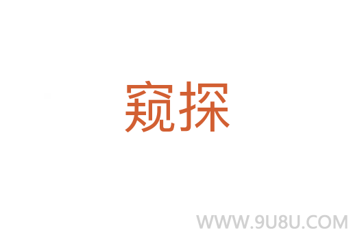 窺探