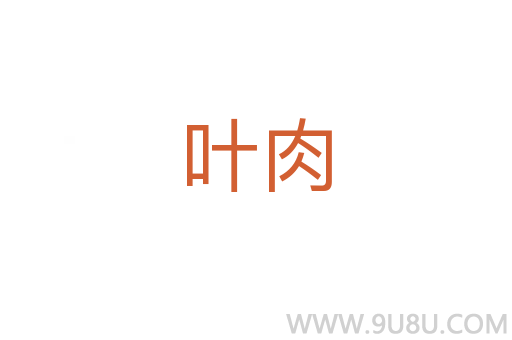 葉肉